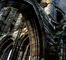 Whitby Abbey x3 by JoCr
