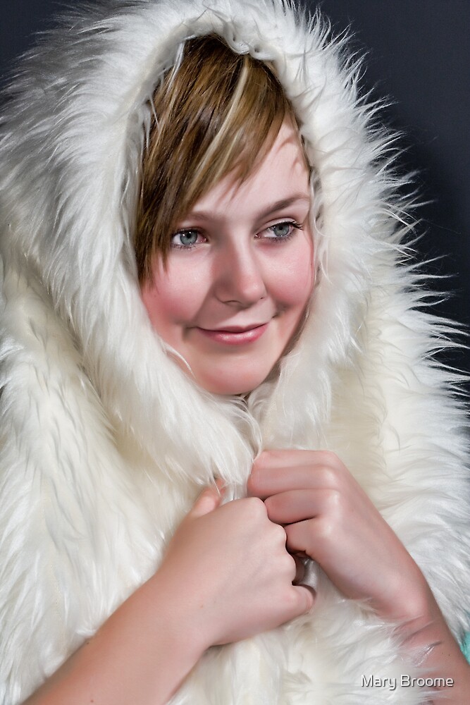 Eskimo Girl by Mary Broome - flat,1000x1000,075,f