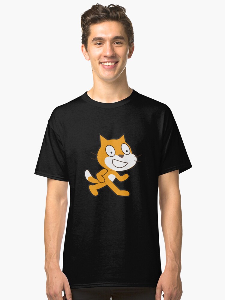 Scratch Programming Language Official Mascot Cat T Shirt T Shirt By