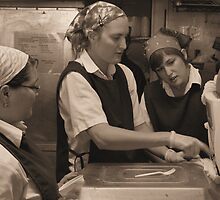 Fixing the Milk Shake Machine at the Frontier Restaurant by Mitchell Tillison