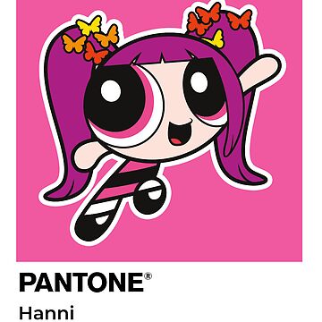 Hanni New Jeans Powerpuff Girls Sticker For Sale By Malerfk09 Redbubble