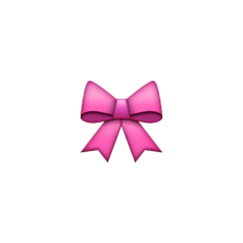 "Bow emoji pillow " Throw Pillows by Serenisatwat Redbubble