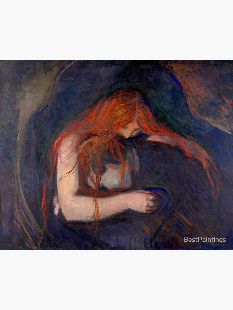 Love And Pain By Edvard Munch Framed Art Print By BestPaintings