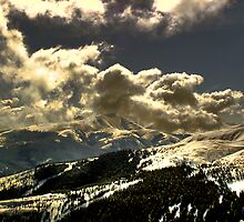 Day Ends on Breckenridge by Wayne King