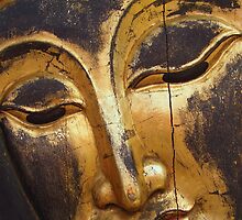 The face of buddha by Ian Wade