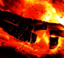 Blazing Hand of God by Nicolas Raymond