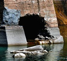 The Dam- Pecos River by Carla Jensen