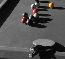 Pool and ping pong by fritsswanepoel