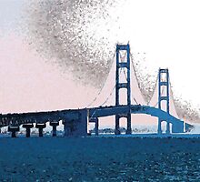 Haze in the Straits by Bob Fox
