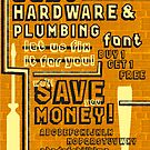 Dan'shardware Typeface Sample Page by chung-deh tien