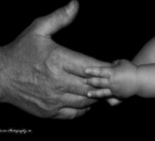 Two Generations Spanning The Hands Of Time by Carla Jensen