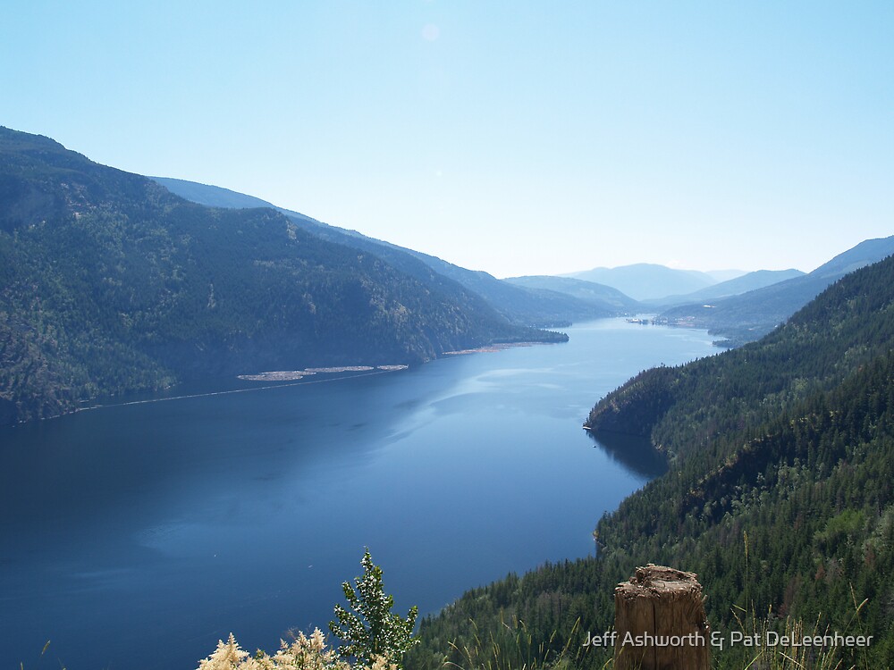 "Adams Lake, British Columbia, Canada." by Jeff Ashworth & Pat