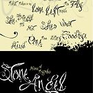 Stone Angel Typeface Sample page by chung-deh tien