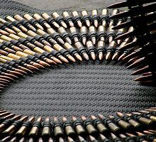 Plane Mounted Machine Gun Belt Detail by LNara