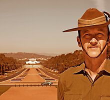 Anzac - Anzac Parade to Parliment House a by tmac