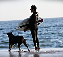 A dog is a mans best friend by Melissa Carroll