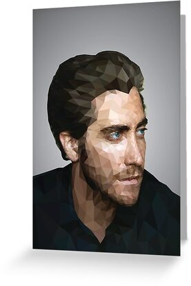 Jake Gyllenhaal: Low-Poly by <b>Julian Fortune</b> - papergc,441x415,w,ffffff.2u1