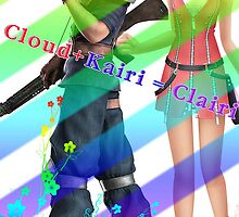 Cloud♥Kairi by midnitemimosa