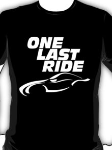 one last ride shirt