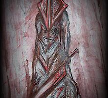 Silent Hill's Pyramid Head-The red Pyramid by butterflyashes