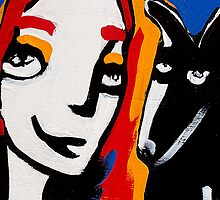 me and the black dog - in happier times by limerick