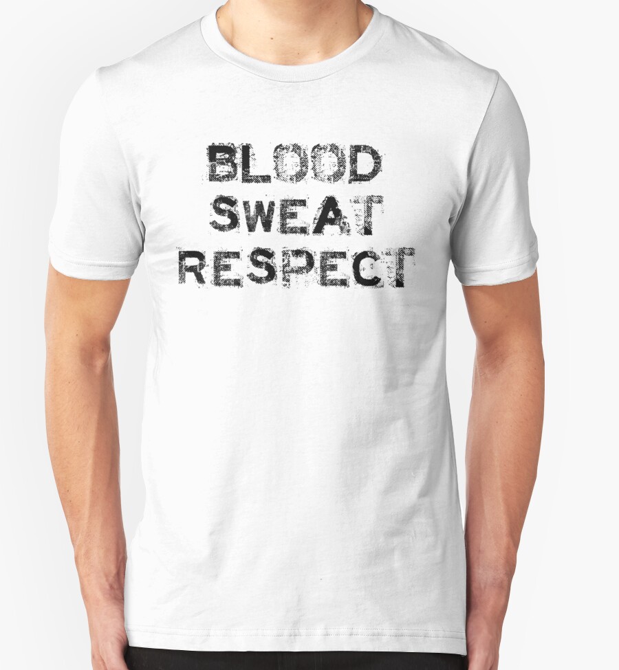 blood sweat respect logo