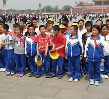 School Trip in Tiananmen Square by oluadams