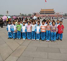 School Trip in Tiananmen Square by oluadams