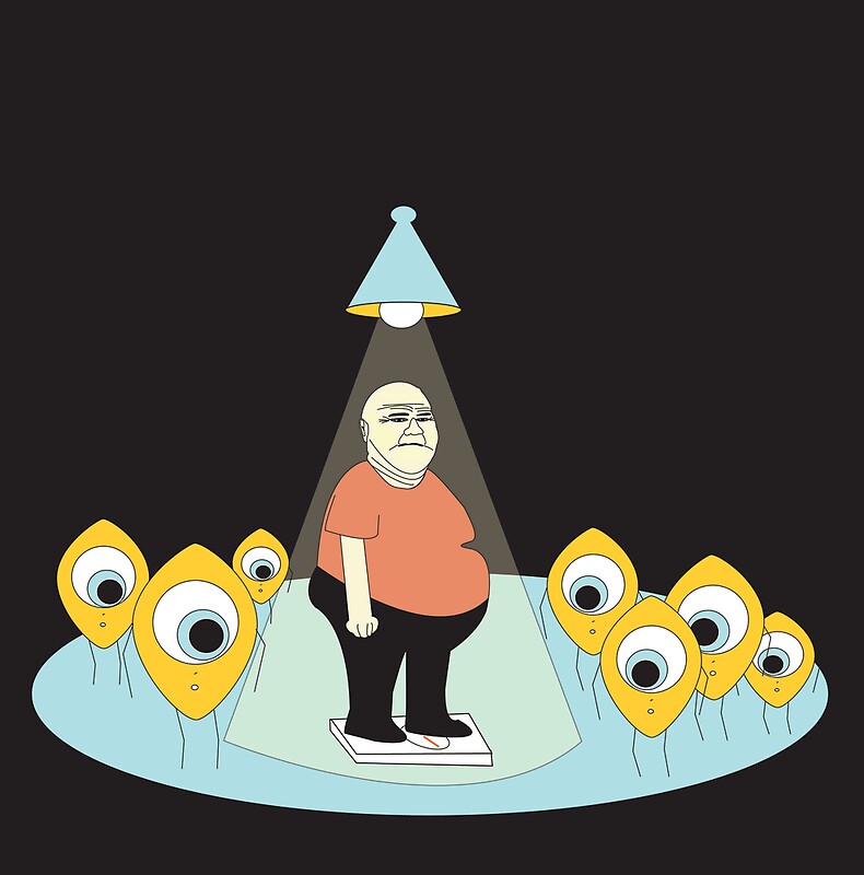 "Visual Pun " by kSwann Redbubble