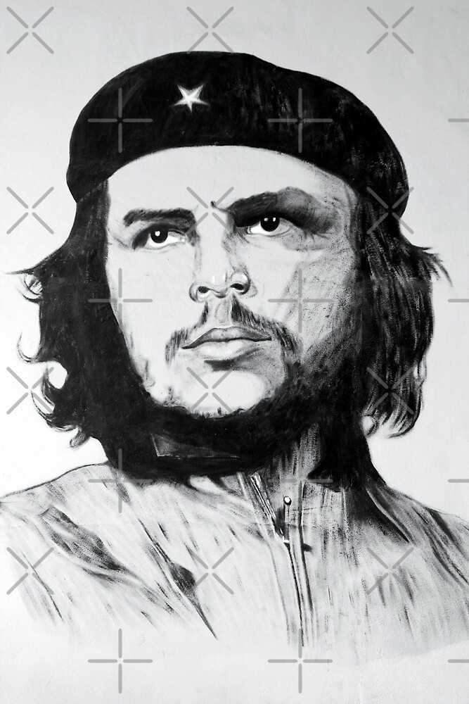 Che Guevara Sketch by Keith Molloy - flat,1000x1000,075,f.u2