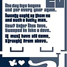 Typeface Dantone Sample page by chung-deh tien