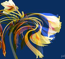 FLEUR EN ROSE No3 by Paul Quixote Alleyne