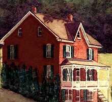 Railroad Post Office by Polly Peacock