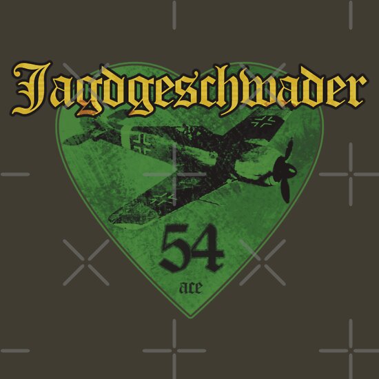 Jagdgeschwader 54  Grünherz   (JG 54 Green Hearts) Fc,550x550,army