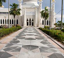 Omar Ali Saifuddin Mosque - Brunei Darussalam - Bandar Seri Bagwan by Trishy