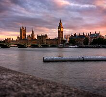 Big Ben and the Thames by hackysack
