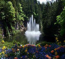 Butchart Gardens, BC, Canada by AnnDixon