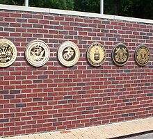 veterans war memorial north carolina usa by Jonathan Green