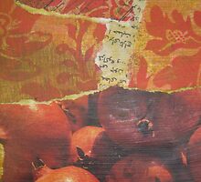 Persian Pomegranate by EParkerFineArt