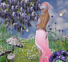 Among The Flowers V by Barbara A. Boal