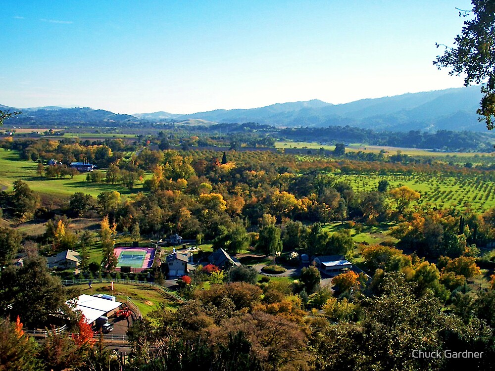 " Vacaville California’s Countryside View" by Chuck Gardner  Redbubble