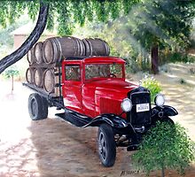 Wine Wagon by A. F. Branco