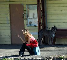 waiting for the peace train by Clare McClelland