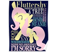 The Many Words of Fluttershy Poster