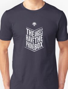 doctor who the angels have the phonebox t shirt