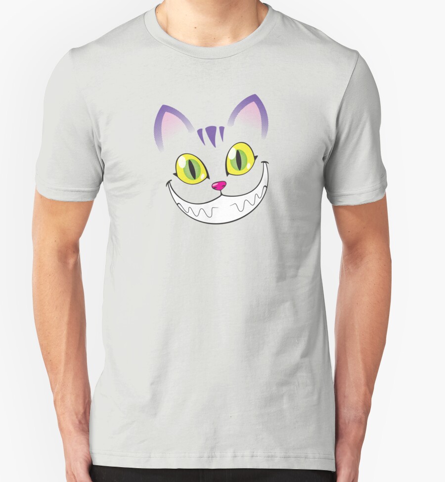 "Cheshire cat face" TShirts & Hoodies by artistaperezoso Redbubble