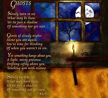 Ghosts - a Poem & an Original Painting by Rhonda Strickland