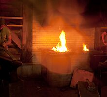 Blacksmiths at work by steppeland