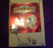 Handmade card - sweet 16 by anaisnais