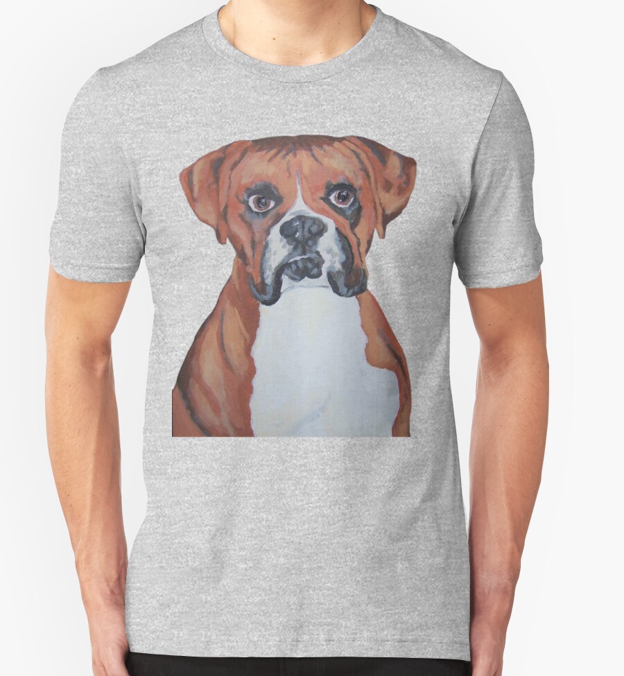 "Boxer, Dog Tshirt" TShirts & Hoodies by Victor Salazar Redbubble